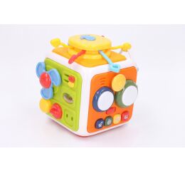 Motorická kostka s efekty 21 cm