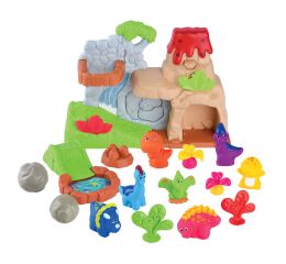 Playgo Sopka s dinosaury set s efekty 32,5x7,5x23,5 cm