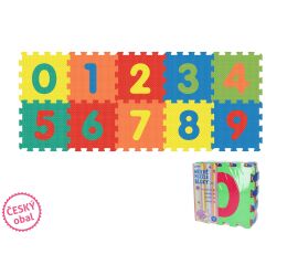 Bloky měkké - Číslice 10 ks 32 x 32 cm