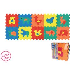 Bloky měkké - Zvířata 10 ks 32x32cm