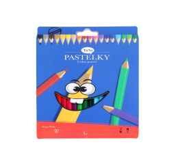 Pastelky ERGO 18 ks