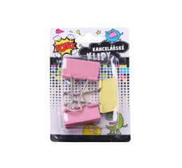 Klip kancelářský 3 ks, 41 mm