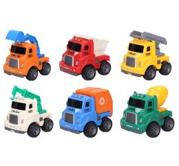 Dopravní prostředky 6 ks 9 cm