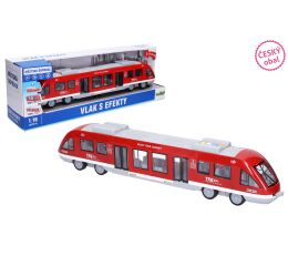 Vlak s efekty 44 cm - český obal