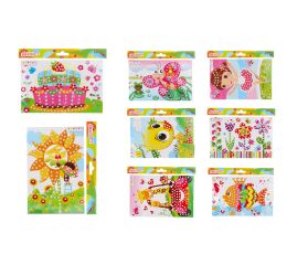 Kreativní set kamínky 14x21,5 cm - MIX