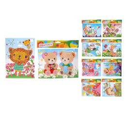 Kreativní set kamínky 19x26,5 cm - MIX