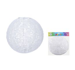 Lampion koule 30 cm - Květina