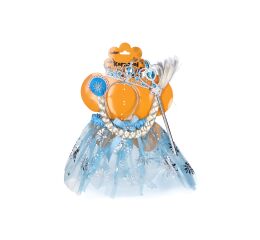 Set karneval - princezna světle modrá