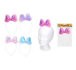 Set karneval - čelenka s mašlí