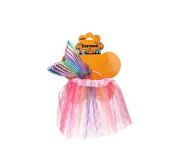 Set karneval - mořská panna barevná