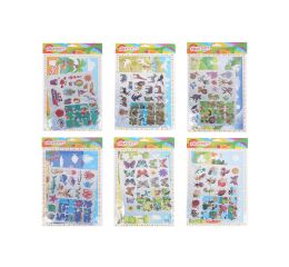 Kreativní set 2v1 20x34 cm, omalovánky + nálepky