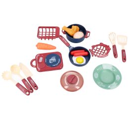 Kuchyňský set - vařič, nádobí, potraviny