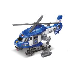 Vrtulník policejní s efekty 29 cm