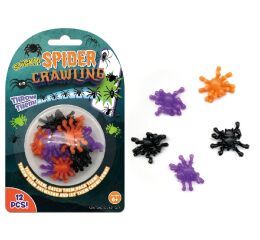 Lepiví pavouci 12 ks 3 cm