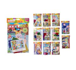 Kreativní set lepení 18x25 cm - MIX