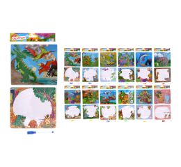 Kreativní set - puzzle + 1ks popisovače