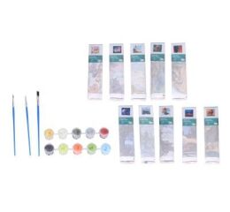 Kreativní set malování podle čísel 30x30 cm MIX