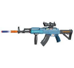 Kulomet s 12 pěnovými náboji a efekty 62 cm