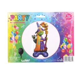 Balónek nafukovací - Čarodějnice 63x115 cm