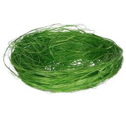 Hnízdo dekorační zelené 8 cm, 3g - 1 ks