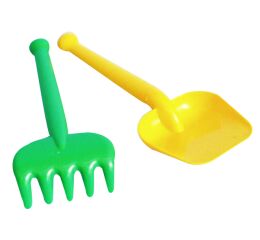 Lopatka a hrábě malé sada 24 cm