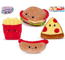 Fluffy Menu fast food potraviny plyš 23cm