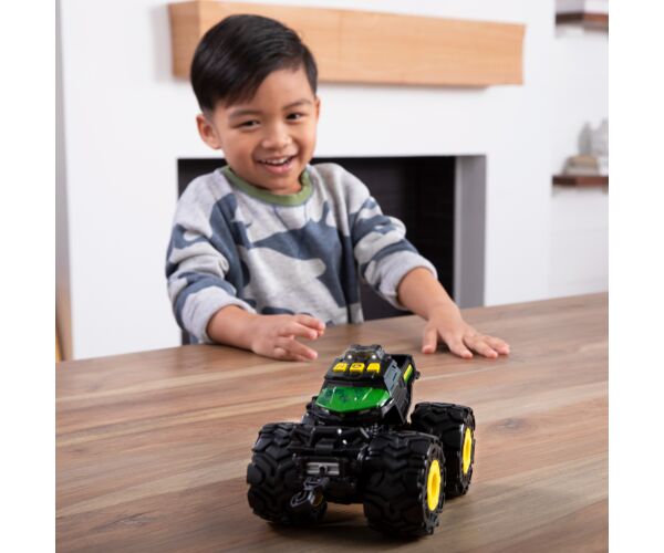 JD Kids Monster Treads John Deere pick-up s efekty 17 cm