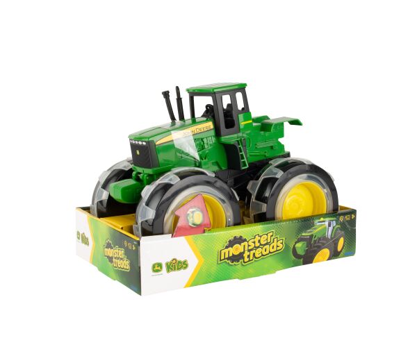 JD Kids Monster Treads John Deere traktor svítící kola 23 cm