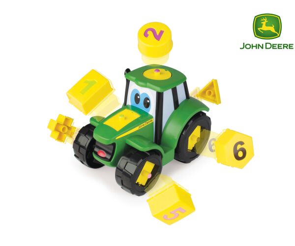 JD Kids John Deere - Traktor Johnny s čísly