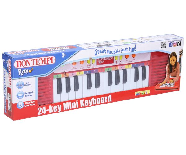 Bontempi Elektronické klávesy mini 24 kláves