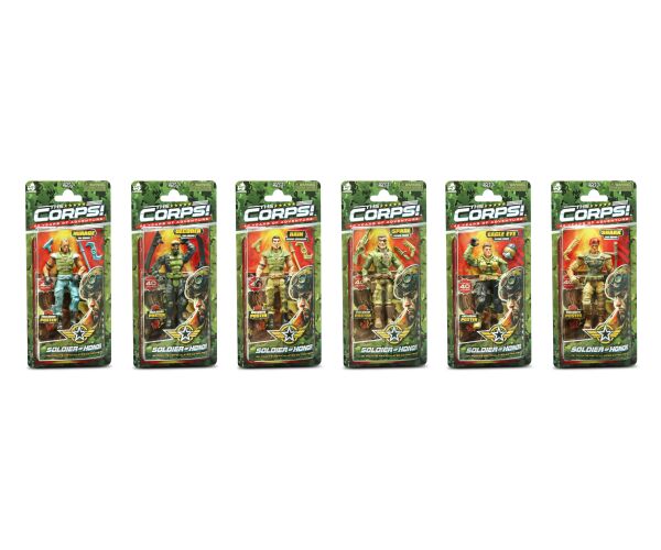 The Corps! Voják pohyblivá figurka 10,5 cm se zbraní