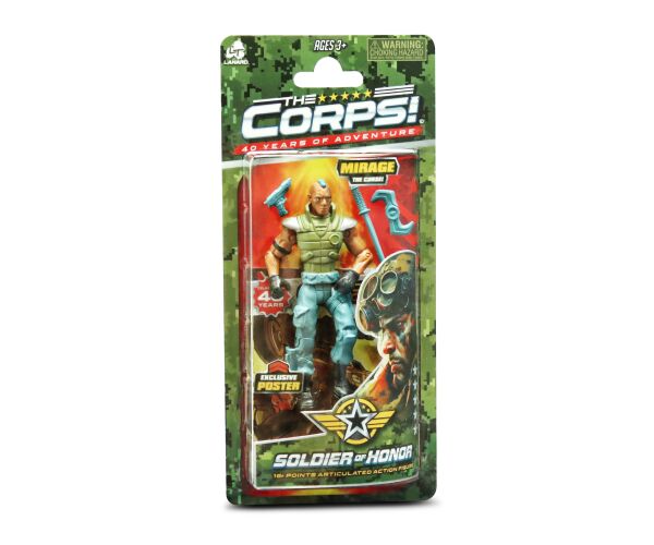 The Corps! Voják pohyblivá figurka 10,5 cm se zbraní
