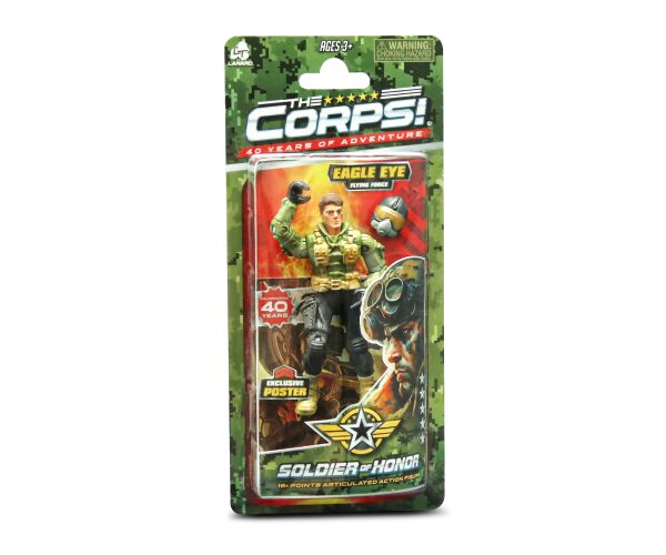 The Corps! Voják pohyblivá figurka 10,5 cm se zbraní