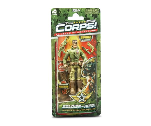 The Corps! Voják pohyblivá figurka 10,5 cm se zbraní
