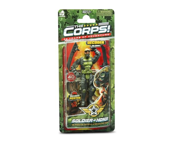 The Corps! Voják pohyblivá figurka 10,5 cm se zbraní