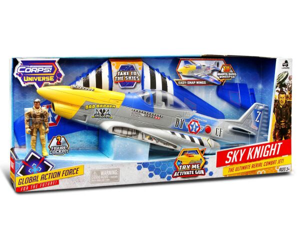 The Corps! Letadlo Sky Knight s vojákem 51 cm
