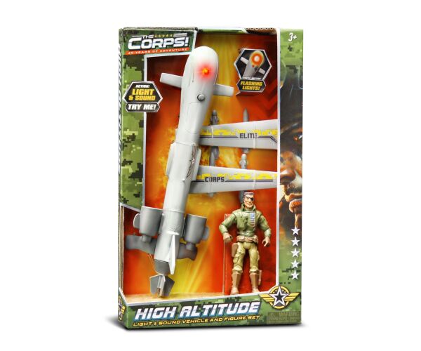 The Corps! Vojenský set s figurkou a efekty