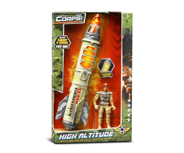 The Corps! Vojenský set s figurkou a efekty