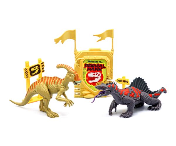 Primal Clash! Bitva dinosaurů 17 cm set