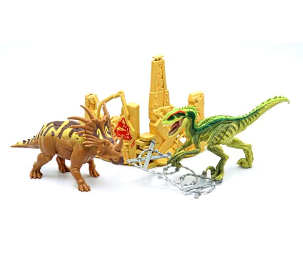 Primal Clash! Bitva dinosaurů 17 cm set