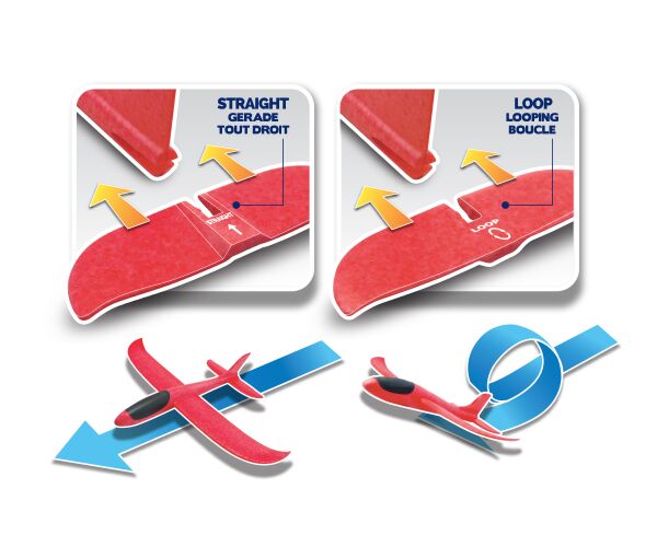 Sky Glider Letadlo házecí 48 cm