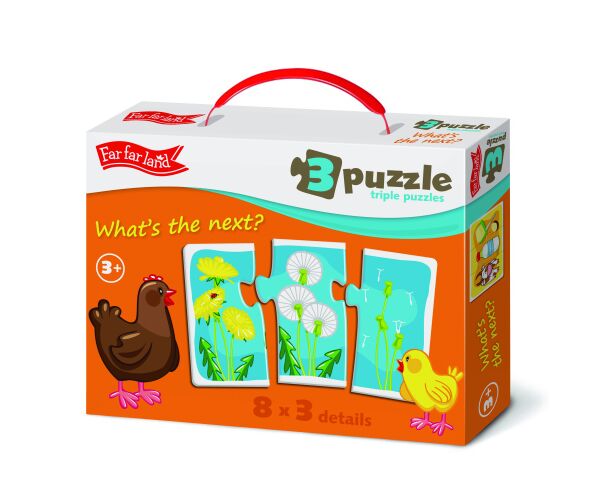 Far Far Land Puzzle trojice 8 obrázků