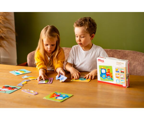 Far Far Land Puzzle ZigZag doprava 6 obrázků