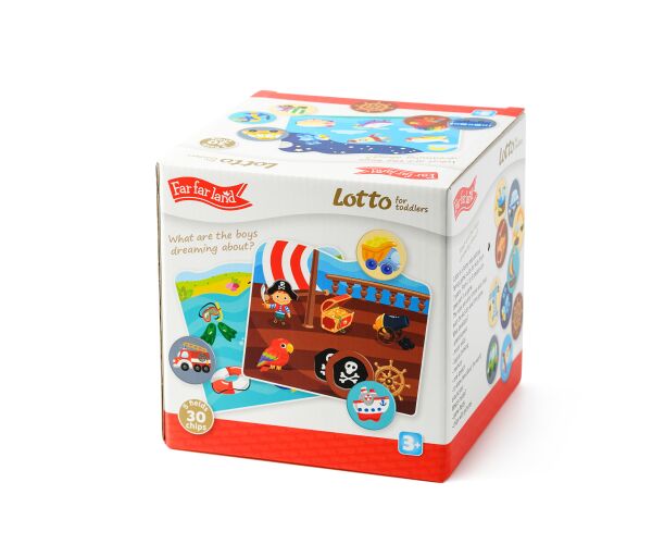 Far Far Land Lotto kartičky pro kluky