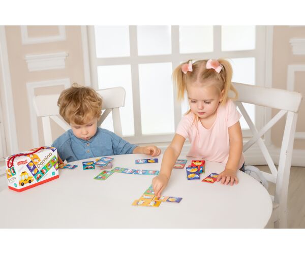 Far Far Land Domino s obrázky doprava 28 karet