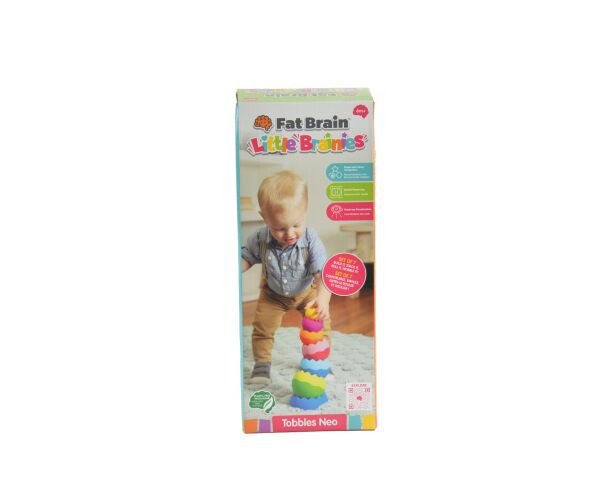 Fat Brain Skládací věž Tobbles Neo 28 cm