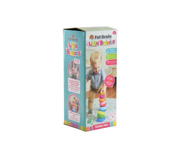 Fat Brain Skládací věž Tobbles Neo 28 cm