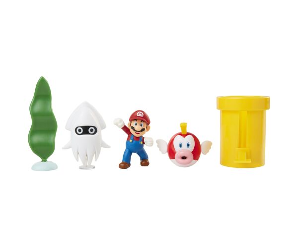 Super Mario Set figurek dioráma 6 cm
