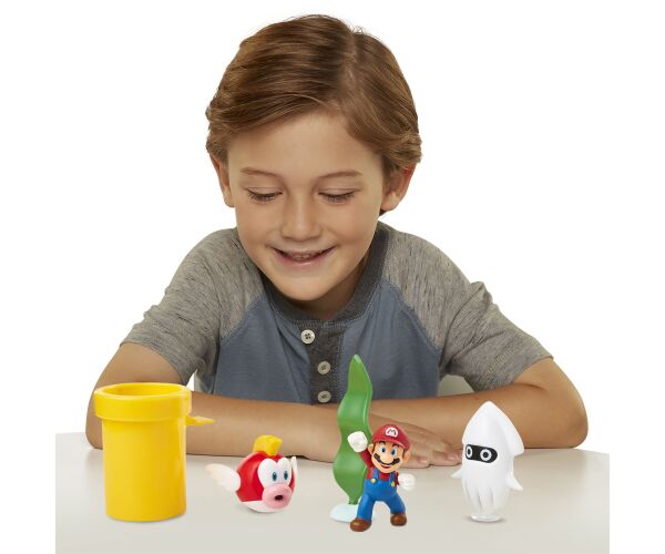 Super Mario Set figurek dioráma 6 cm