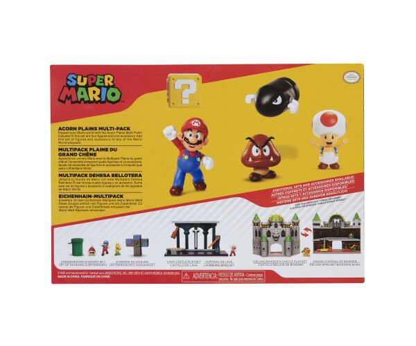 Super Mario Set figurek dioráma 6 cm